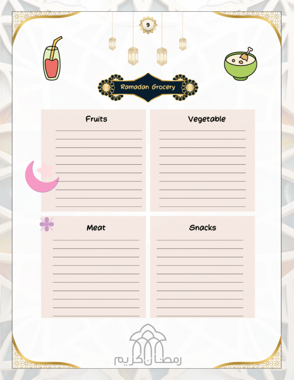 RAMADAN PLANNER & JOURNAL 2024 - Image 6